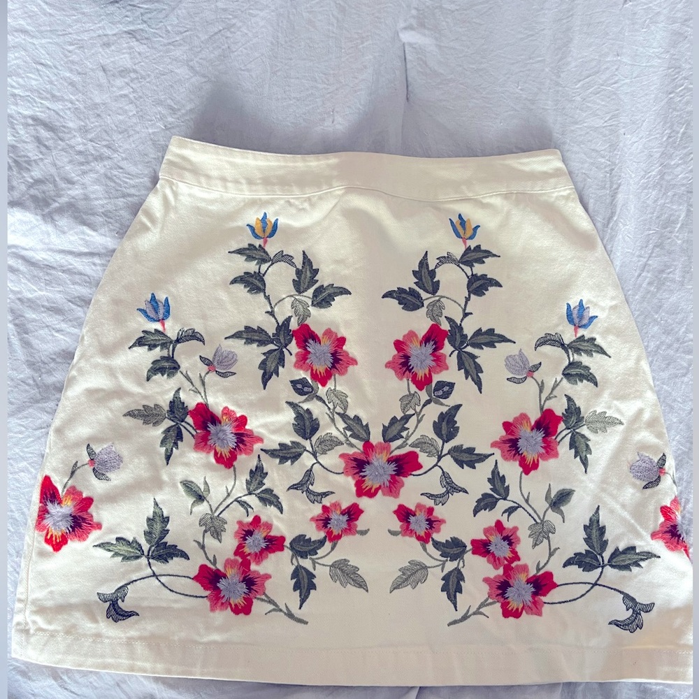 Top shop mini skirt